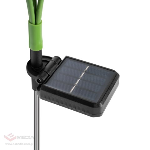 Ozdobne ogrodowe lampki solarne Rebel - słonecznik