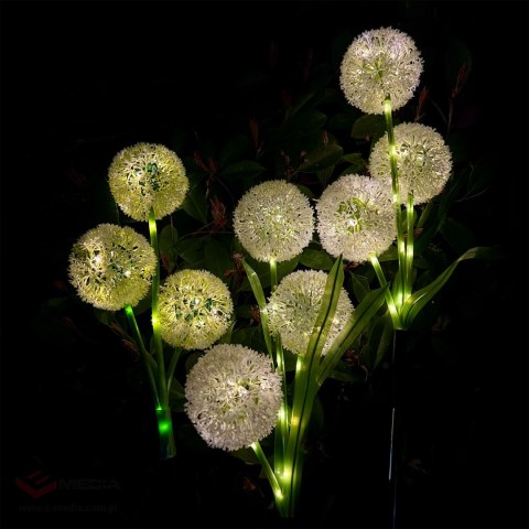 Ozdone ogrodowe lampki solarne Rebel