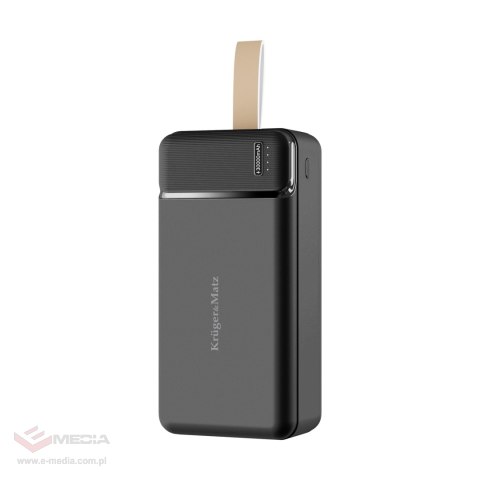 PowerBank Kruger&Matz 30000 mAh Li-ion z funkcją QC oraz PD