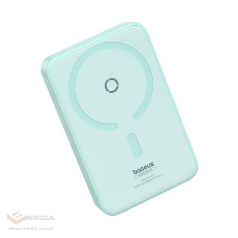 Powerbank magnetyczny Baseus MagPro Magnetic 5000mAh 20W, magsafe (miętowy)