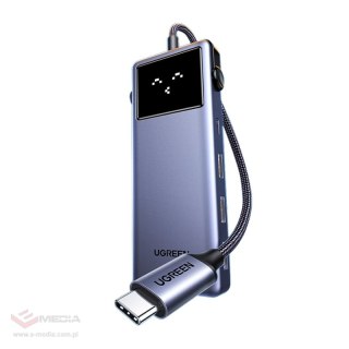 Hub USB-C Ugreen CM888 Uno, 7w1, USB-C 3.2 Gen1, PD 85W, HDMI, USB 3.0