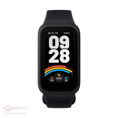 Smartband Xiaomi Band 9 Active Black Wodoszczelność 5 ATM