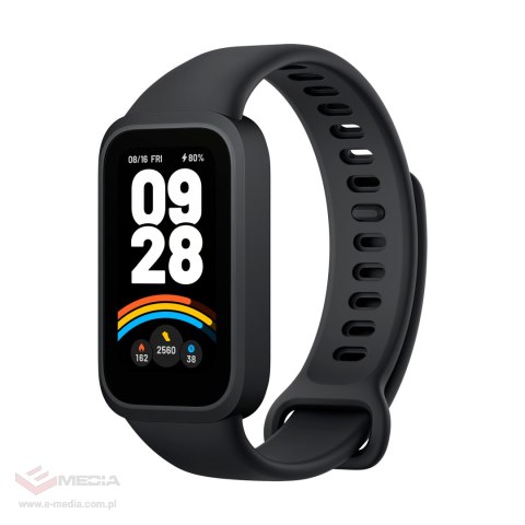 Smartband Xiaomi Band 9 Active Black Wodoszczelność 5 ATM
