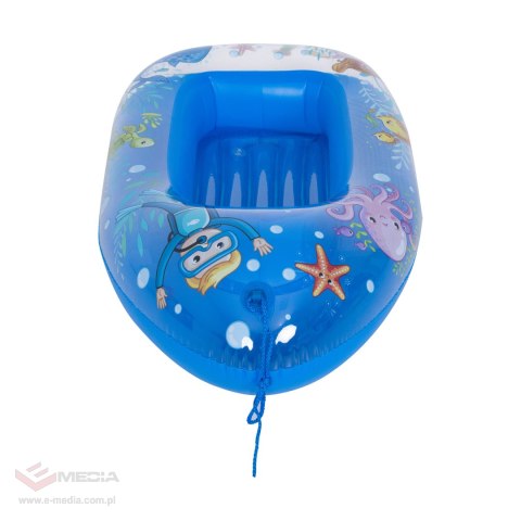 Łódka basenowa pompowana SUNCLUB niebieski