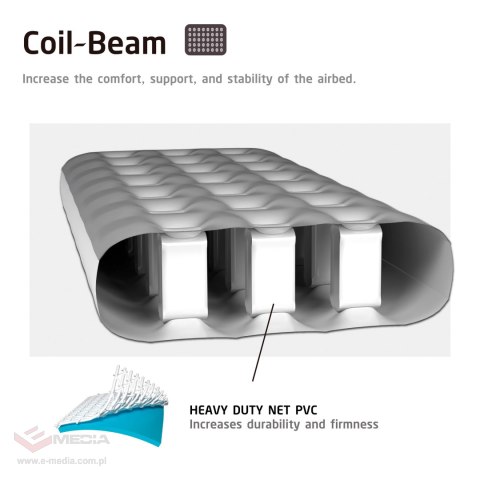 Materac dmuchany pojedynczy AVENLI 191x73x22