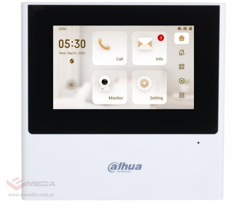 PANEL WEWNĘTRZNY VTH2612L-W Wi-Fi / IP DAHUA