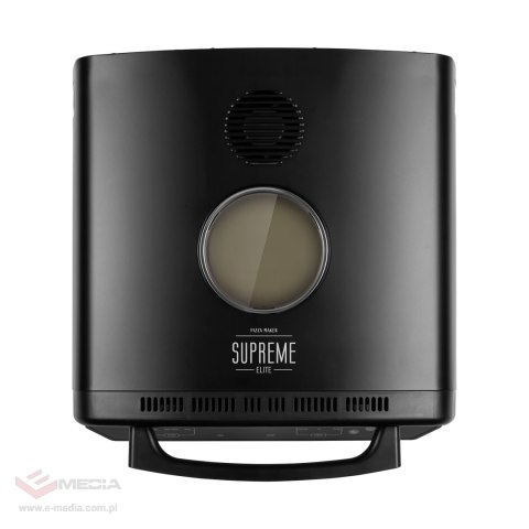 Piec do pizzy SUPREME ELITE 2200 W, 450 stopni, dwie grzałki, okno, LED, 33 cm, różna programy pieczenia