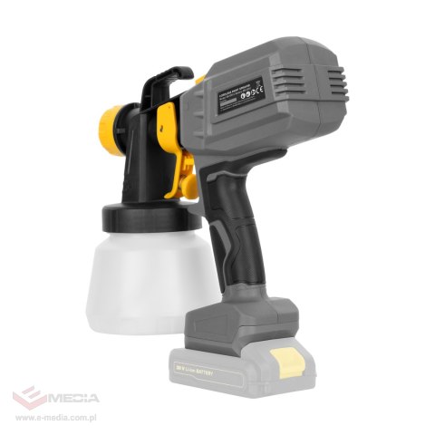 Pistolet malarski akumulatorowy 20V Rebel