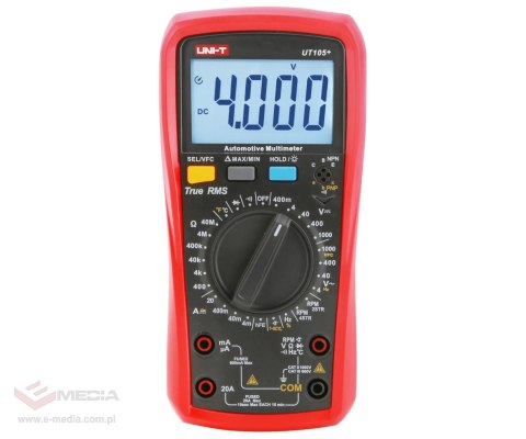 SAMOCHODOWY MIERNIK UNIWERSALNY UT-105+ UNI-T