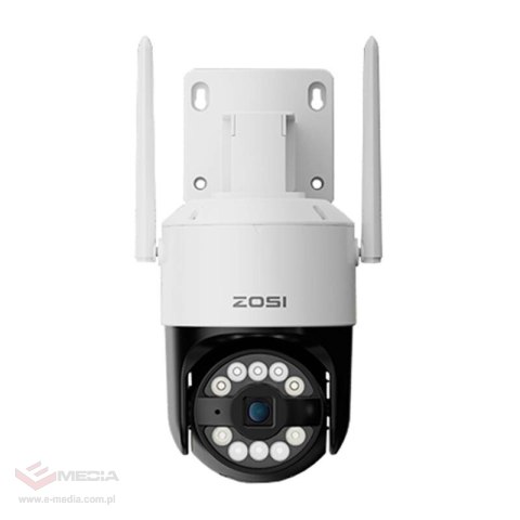 Kamera zewnętrzna IP ZOSI C296 WiFi 8MP dual Pan Tilt IP66 + karta microSD 32GB