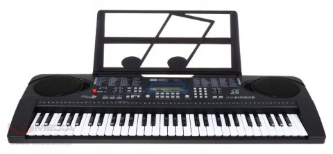 Keyboard dla dzieci 5+ Mikrofon Stojak na nuty USB MP3 Taktomierz - model nr 6159