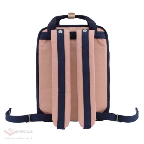 Plecak HIMAWARI 188L na laptopa 14" (granatowo-różowy)