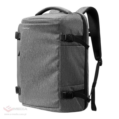 Podróżny plecak na laptopa 17'' 40L Tomtoc Navigator-T66 (szary)