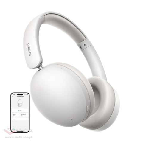 Słuchawki nauszne Ugreen Studio Max2, Bluetoth 5.4 (białe)