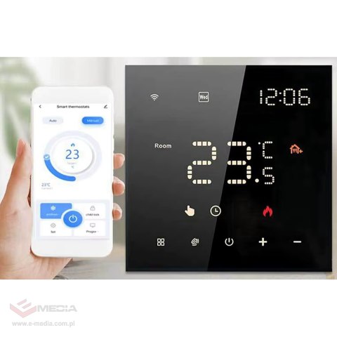 Termostat WiFi Tuya 16A E6263