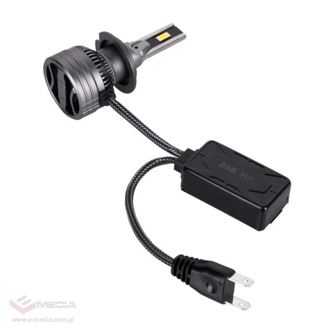 Żarówka samochodowa LED A16-H7 90W 6000K HQ