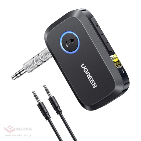 Adapter / odbiornik Bluetooth 6.0 Ugreen BT509, USB-C, LDAC (czarny)
