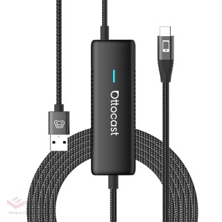 Bezprzewodowy adapter samochodowy Ottocast z MirrorCast