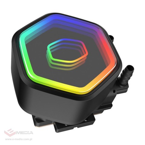 Chłodzenie wodne Cooler Master MasterLiquid 240 Core II ARGB (czarny)