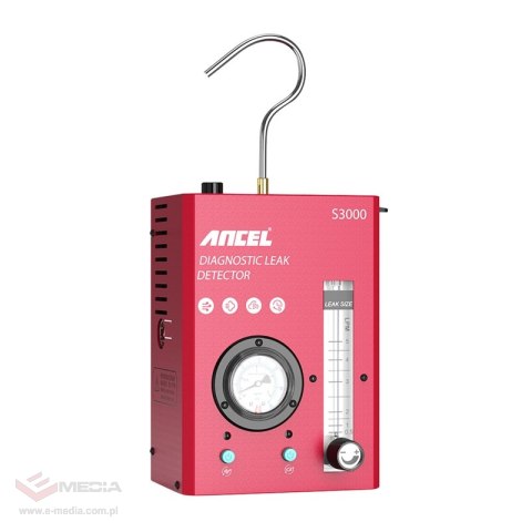 Diagnostyczny wykrywacz nieszczelności Ancel S3000