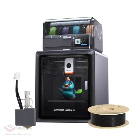 Drukarka 3D Anycubic Kobra S1 Combo + Hotend + Filament gratis