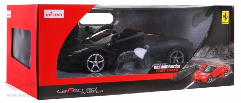 Ferrari LaFerrari Aperta czarne RASTAR model 1:14 Zdalnie sterowane auto + pilot 2,4 GHz