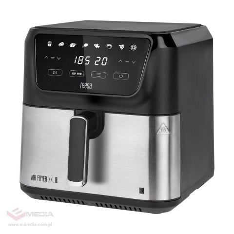 Frytkownica beztłuszczowa TEESA DIGITAL AIR FRYER XXL , 8L , 1700W, duża miska , programy , podtrzymywanie ciepła