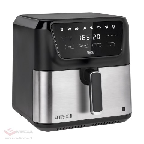 Frytkownica beztłuszczowa TEESA DIGITAL AIR FRYER XXL , 8L , 1700W, duża miska , programy , podtrzymywanie ciepła