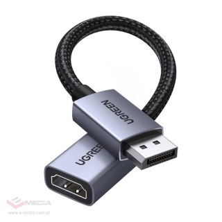 Kabel DisplayPort do HDMI UGREEN DP133, 4K, 20 cm