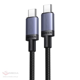 Kabel USB-C do USB-C Ugreen L528, 100 W, 1m (szary)