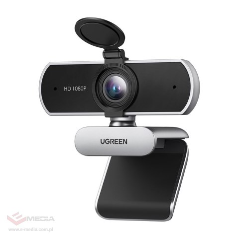 Kamera internetowa Ugreen CM647 USB, Full HD 1080p, 30FPS (szara)