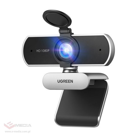 Kamera internetowa Ugreen CM647 USB, Full HD 1080p, 30FPS (szara)