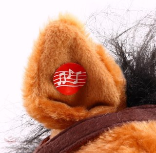 Konik Koń Na Biegunach Jasny Brąz + Muzyka Kowbojska