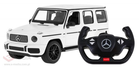 Mercedes-AMG G63 biały RASTAR model 1:14 Zdalnie sterowane auto + pilot 2,4 GHz