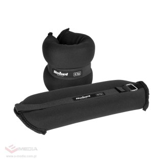 Obciążniki na kostki i nadgarstki 2x4kg, REBEL ACTIVE