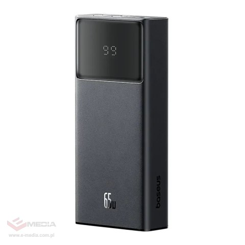 Powerbank Baseus Star-Lord 20000mAh 65W + kabel USB - USB-C (czarny)