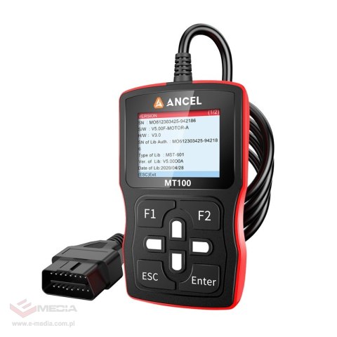 Skaner diagnostyczny ANCEL MT100 do motocykli