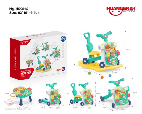 Jeździk + Stolik 5w1