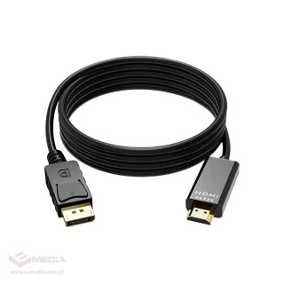 Kabel DISPLAYPORT - HDMI 4K 1,8m
