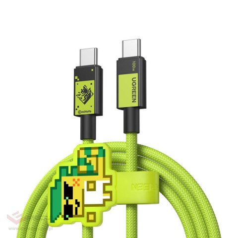 Kabel USB-C do USB-C Ugreen L512 Genshin Impact Series, 100W, 5A, 1m