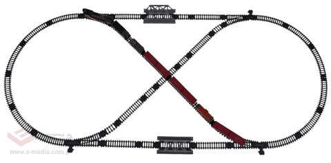 MEGA Kolejka Retro + Akcesoria