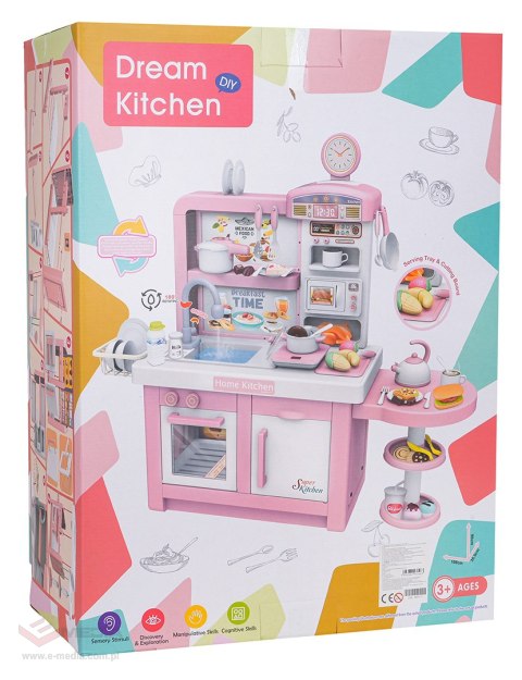 MEGA Kuchnia Różowa + Akcesoria