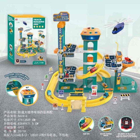 MEGA Parking Niebieski