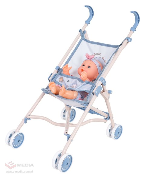 MEGA Zestaw DINUŚ z Lalką + Akcesoria