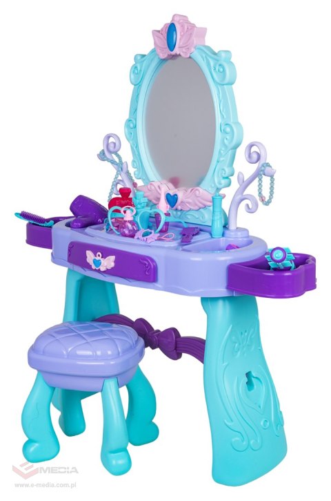 Magiczna Toaletka dla Księżniczki Fioletowa