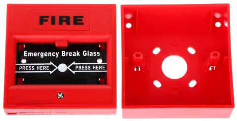 PRZYCISK SYGNALIZACJI POŻARU DS-K7PEB(RED) Hikvision