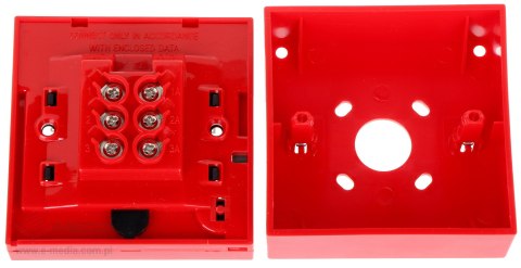 PRZYCISK SYGNALIZACJI POŻARU DS-K7PEB(RED) Hikvision