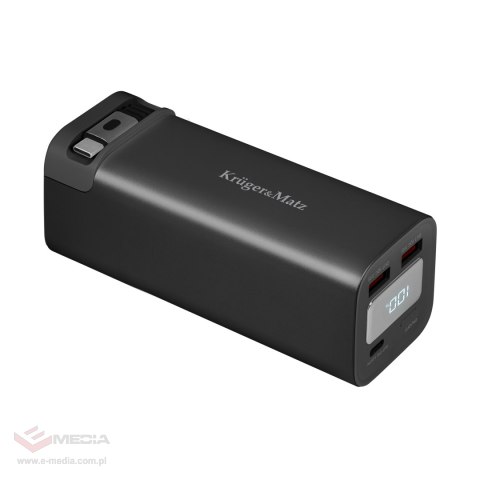 PowerBank Kruger&Matz 20000 mAh Li-ion 100W z funkcją QC oraz PD