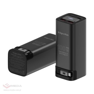 PowerBank Kruger&Matz 20000 mAh Li-ion 100W z funkcją QC oraz PD