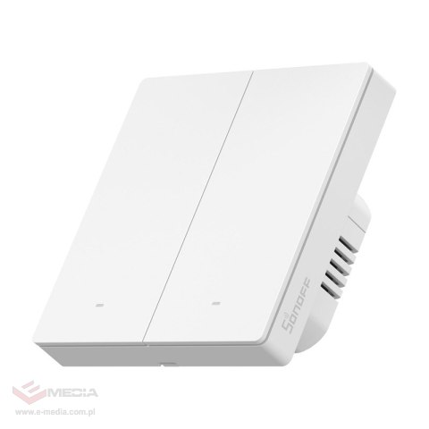 Włącznik światła SONOFF ZBM5-2C-86W Zigbee 2-kanałowy